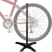 Cycle Bike Stand Floor - Rack Holder, Portable, Adjustable Mechanic Stand | Design Keeps Bikes Secure, Ideal for Road Mountain Bikes Garage Repair, Parking Maintenance