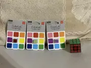 Cubelab 3x3 1cm 2.7 Cm Mini magic Cube Tiny Smallest Puzzle 3x3x3 4 Pcs Game New