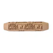 Nordic Ware Woodland Cottage Embossing Rolling Pin