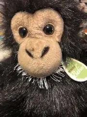 Monkey Plush Aurora Nature Babies Baby Chimp Monkey Chuckles # 30714 With Tags