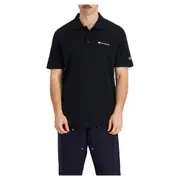 Men's Script Pique Polo Shirt