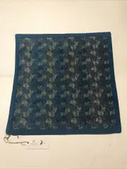 La Kairos Pillow Case 21 Inch Square Turquoise Blue Color Beaded New 3721