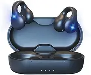 Wireless Earbuds, Clip on Headphones Over-Ear with Touch Control 13mm Speakers Stereo Sound Open Ear Buds IP5 Waterproof Sport Bluetooth Earphones 40H Playback Headset for Work Fitness