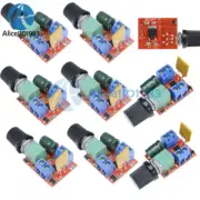 10PCS Mini DC5A Motor PWM Speed Controller 3-35V Speed Control Switch LED Dimmer