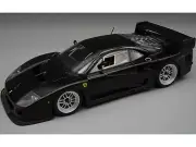 FERRARI F40 LM BLACK "PRESS VERSION" 1996 1/18 MODEL BY TECNOMODEL TM18-286 T