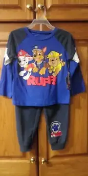 Nickelodeon Paw Patrol 2 Piece Boys Outfit NWT. Sz 12 month
