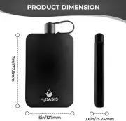 Stainless Steel Hip Flask for Men Whiskey Flask for Liquor Insulated Purse fited