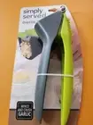 Simply Served GARLIC PRESS, Mince , Crush Cloves, Comfortable Handle, Dishwasher