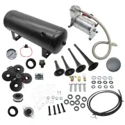 For Truck Car Wit 1.5G Air Tank 150psi 4 Trumpets Loud System Train Horn Kit (for: Subaru)