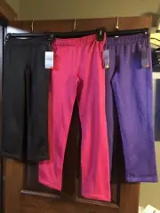 Danskin Tech Fleece Loose Fit Pant Purple Magenta or Black Girl's Sizes XS-L NWT