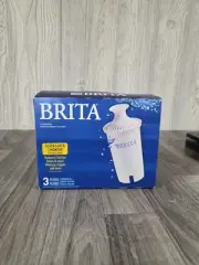 NEW Brita Water Filter Pitcher Standard Replacement Filters 3 Count Pack