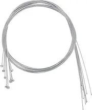 KOMBIUDA 10Pcs Bicycle Brake Cables for Mountain and Road Bikes Inner Brake Line Wires Compatible with Bike Durable Core Easy to Cut for Custom Lengths
