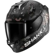 SKWAL i3 Hellcat Mat Black Chrom Anthracite KUA Full Face Helmet