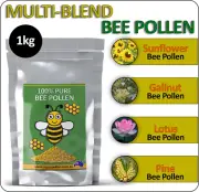 1kg PREMIUM Multi-Blend Bee Pollen (Sunflower, Lotus, Gallnut, Pine)