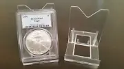 *3 Adjustable 3-1/8" Display Stand Easel Coin PCGS NGC Air-Tite Capsule