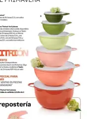 Tupperware Thatsa Mixing Serving Bowl 6 pc set BRAND NEW
