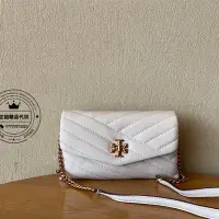 在飛比找Yahoo!奇摩拍賣優惠-空姐代購 Tory burch KIRACHEVRON CH