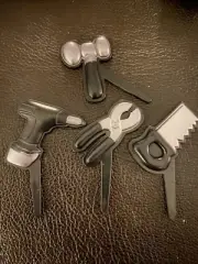 12 Hand Tools Cupcake Party Picks Construction Carpentry sku 228-0