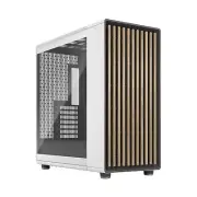 Fractal Design North XL FD-C-NOR1X-04 ATX Mid Tower PC Case Chalk White TG Clear