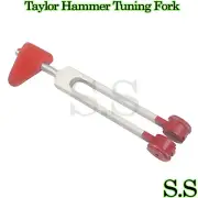 NEW PREMIUM GRADE 2 in 1 TAYLOR HAMMER C128 TUNING FORK Combo SET A+ QUALITY