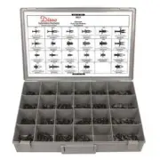 ZORO SELECT 8613 Universal Shield Retainer Asst,204 Pc