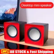 Portable Computer Speakers USB Powered Desktop Laptop Mini Music Loudspeaker