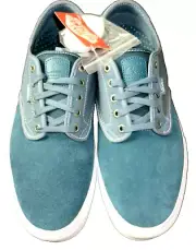Vans Men's Chima Ferguson Pro Mirage Blue White Suede Canvas shoes Size 8 NIB