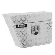 Renegade Industrial 610mm Left Hand Checker Plate Aluminium Under Tray Tool Box
