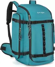 65L Ski Boot Bag,Large Duffle Travel Bag,1680D Nylon Waterproof Padded Ski Boot