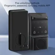 Fingerprint Door Lock Semiconductor Recognition 5 Unlock Way Virtual Password EC