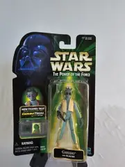 Star Wars Greedo The Power of the Force Hasbro 1999 CommTech Chip