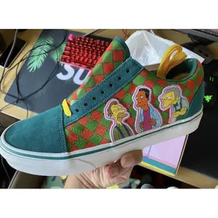 The Simpsons X Vans Old Skool 藍 辛普森一家 VN0A4BV521L 慢跑鞋