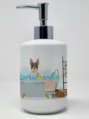 Brindle Boston Terrier Ceramic Soap Dispenser Hand Soap Dispenser Pump Bottles