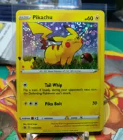 Pokemon Pikachu General Mills 25th Anniversary Stamped Holo Foil Promo Card MINT