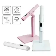 Portable Mini Led Nail Lamp Rechargeable UV Led Lamp for Nails Gel Dry Cordless