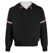 [Thom Browne] Nylon Tech Armband Hooded Jacket Men