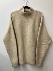 [New] UNIQ LOJW Anderson Beige High Neck Sweater