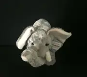 NWT Aurora Peanut the Elephant Flopsies Collection 12" Plush Stuffed Animal GIFT