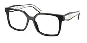 Prada PR B03V 16K1O1 Men's Glasses Black Size 52 - Private Health Rebate - Blue Light Block Available