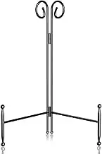 SVENJBB Plate Stand and Holder Display Stand 12 Inch, Black Iron Picture Frame Stand for Display, Collapsible and Portable Easel Stand for Table (1 Pack)