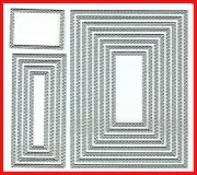 Stampin' Up! RECTANGLE STITCHED FRAMELITS DIES - NEW