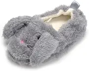 [Csfry] Baby Girl's Premium Soft Plush Slippers Cartoon Warm Winter House Shoes
