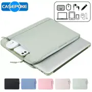 CASEPOKE Laptop Sleeve Case 13.3 14.6 15.6 Inch Notebook Bag Tablet Waterproof C