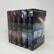 Complete Heroes Of Olympus Paperback Books 1 2 3 4 5 1-5 Rick Riordan