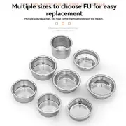 Wall Basket Espresso Filter Basket Coffee Filter Basket Bottomless Portafilter