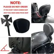 Adjustable Removable Driver Back Rest Backrest Pad Kit for Corbin Seat - Cross