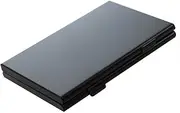 Suesacy Case Transmission Case Memory Card Storage Alu Protection. for SD TF Flash for Black 6SD