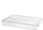 Durable File Storage Box - A4 Document Organizer Lid, Space Saving Desk File Holder | Secure Papers Storage, Office Stationery Container, Sturdy Certificate Notebook Amulet