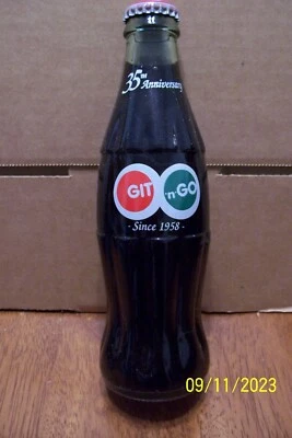 35th Anniversary Git 'n' Go - Unopened Coca-Cola Bottle