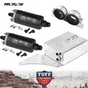 BA BF Ford Falcon XR6 Turbo 2 x Proflow 380LPH E85 Pump Polished Fuel Surge Tank (for: Ford)